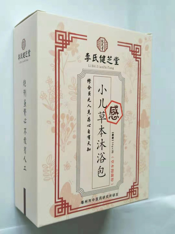 李氏健芝堂小兒草本沐浴包-感