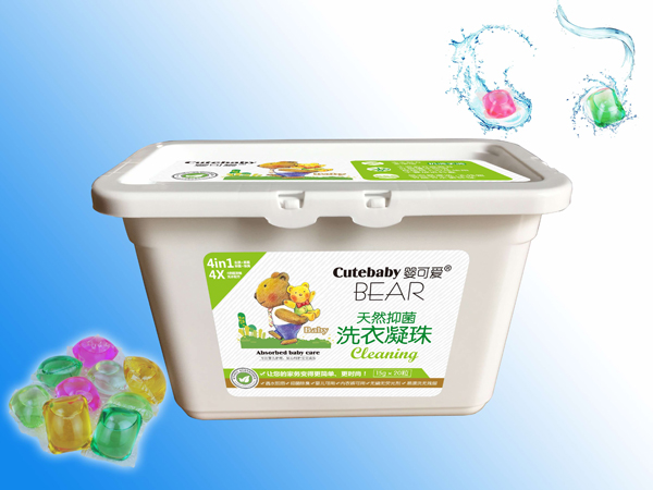 嬰可愛天然抑菌洗衣凝珠