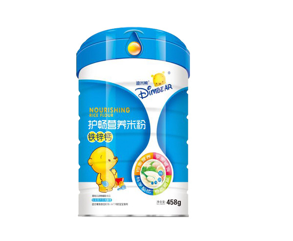 迪米熊護暢營養米粉-鐵鋅鈣罐裝