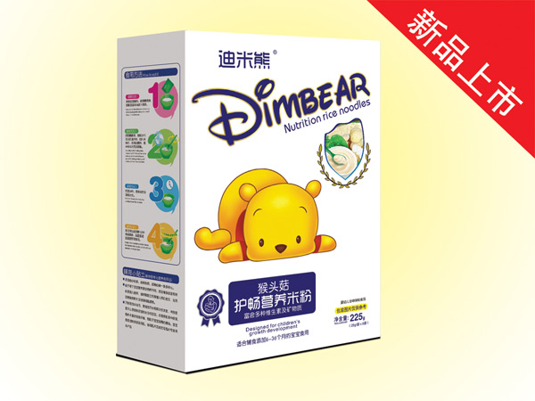 迪米熊護暢營養米粉-猴頭菇盒裝