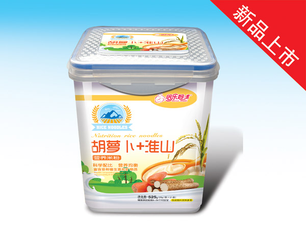 倍樂媽咪營養米粉-胡蘿卜淮山樂扣裝525克