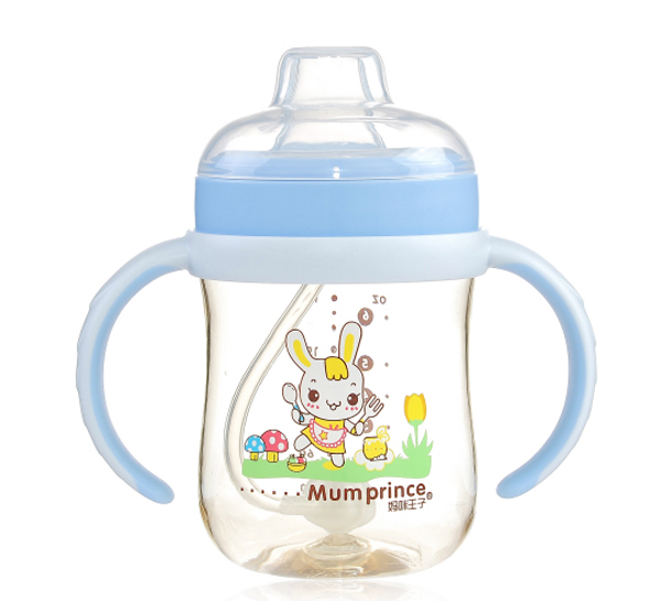 媽咪王子PPSU鴨嘴防漏水杯180ml