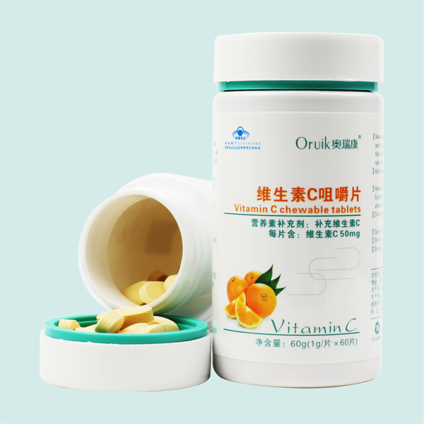 奧瑞康維生素C咀嚼片