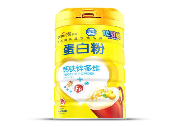 優貝滋鈣鐵鋅多維蛋白粉