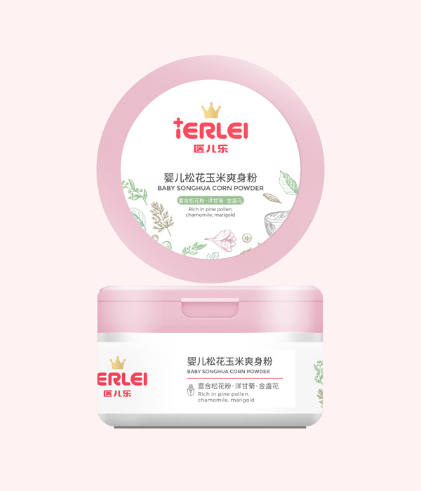 醫兒樂嬰兒松花玉米粉爽身粉