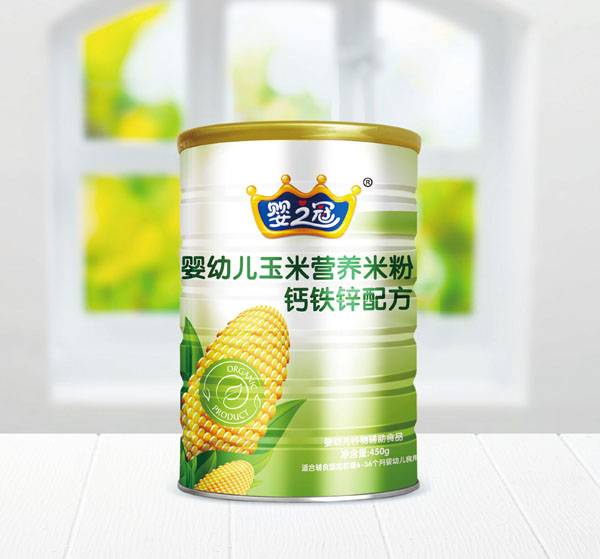 嬰之冠玉米營養米粉 鐵鋅鈣配方