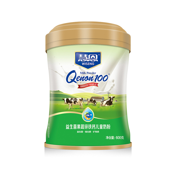 慧恩益生菌果蔬鋅鐵鈣兒童奶粉