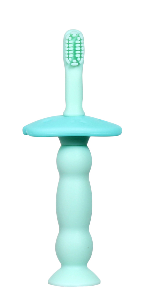 有貝硅膠牙刷 藍色