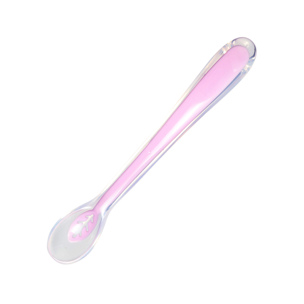 有貝硅膠勺子 8913粉色