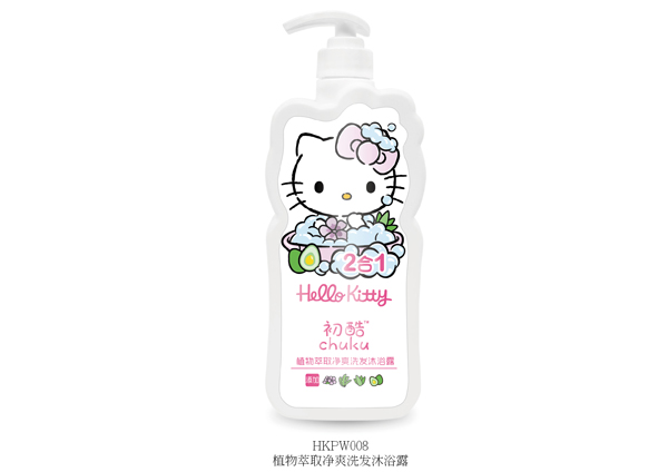 Hello Kitty初酷植物萃取凈爽洗發沐浴露 900ml.jpg Hello Kitty初酷植物萃取凈爽洗發沐浴露 900ml.jpg
