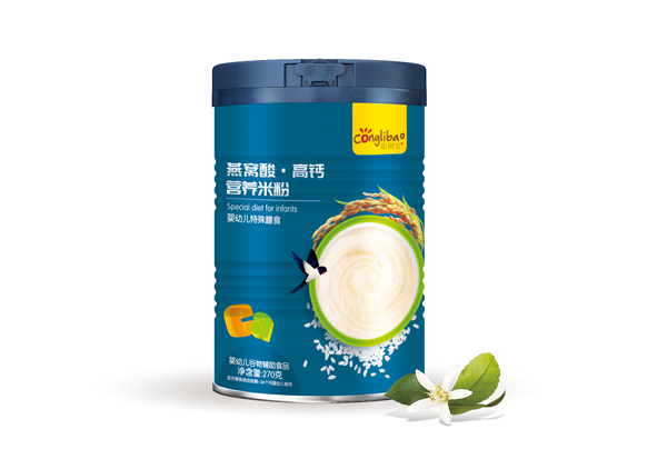 聰俐寶燕窩酸高鈣營養米粉