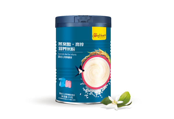 聰俐寶燕窩酸高鋅營養米粉