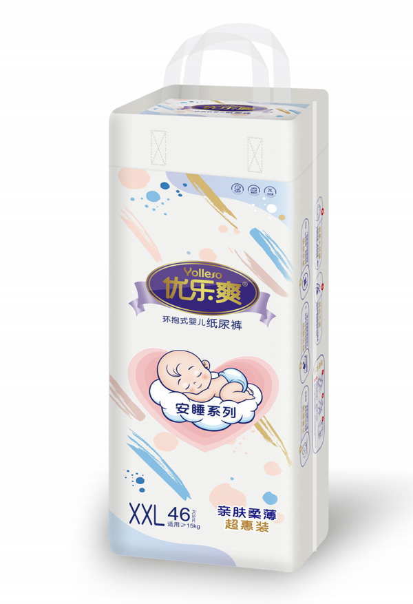 優樂爽安睡系列紙尿褲XXL46
