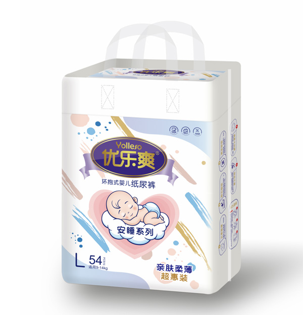 優樂爽安睡系列紙尿褲L54