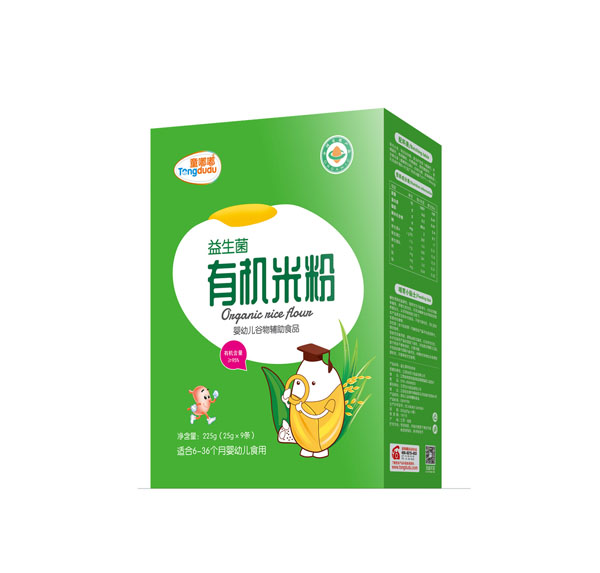 童嘟嘟益生菌有機米粉 盒裝