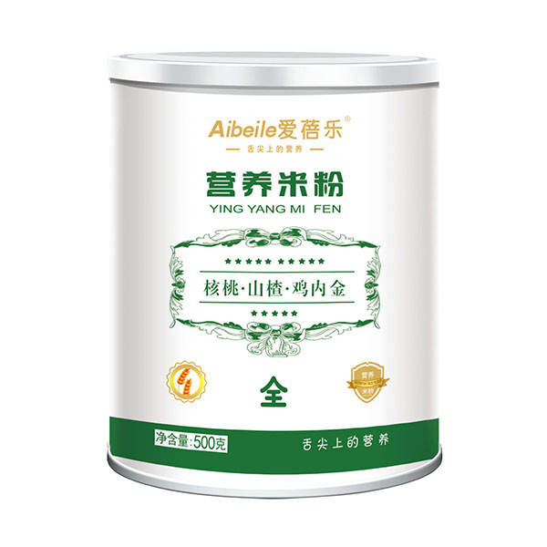 愛蓓樂營(yíng)養(yǎng)米粉-核桃山楂雞內(nèi)金