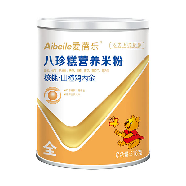 愛蓓樂八珍糕營(yíng)養(yǎng)米粉-核桃山楂雞內(nèi)金