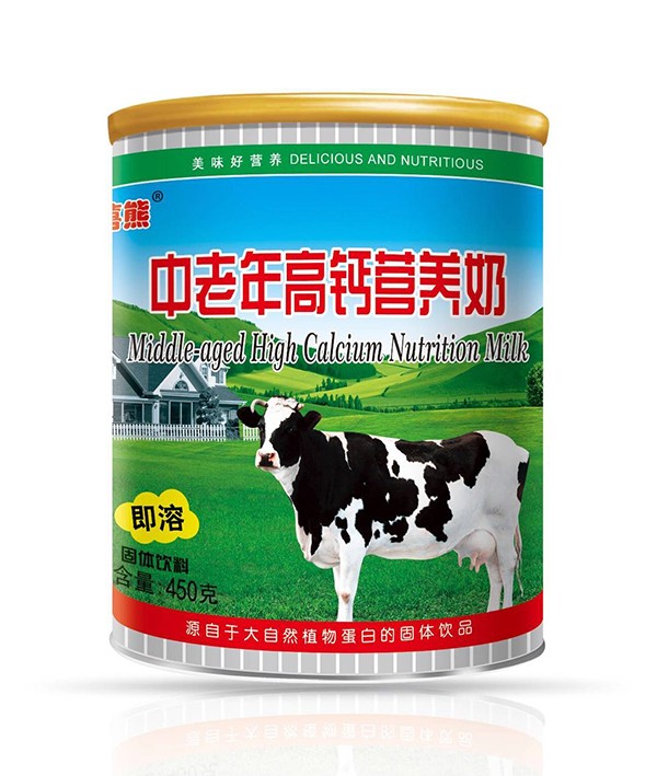 嘻嘻熊中老年高鈣營養奶