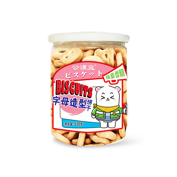 公謙益字母造型餅干120g