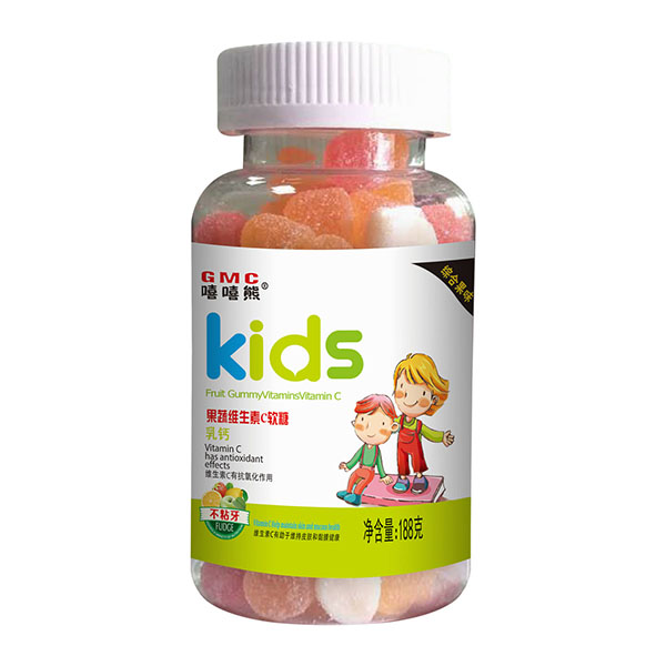 嘻嘻熊果蔬維生素C軟糖-乳鈣