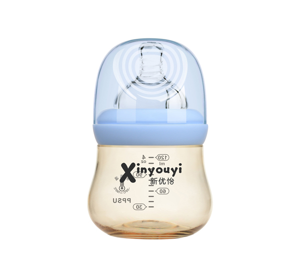 新優(yōu)怡新生兒月子奶瓶-藍色
