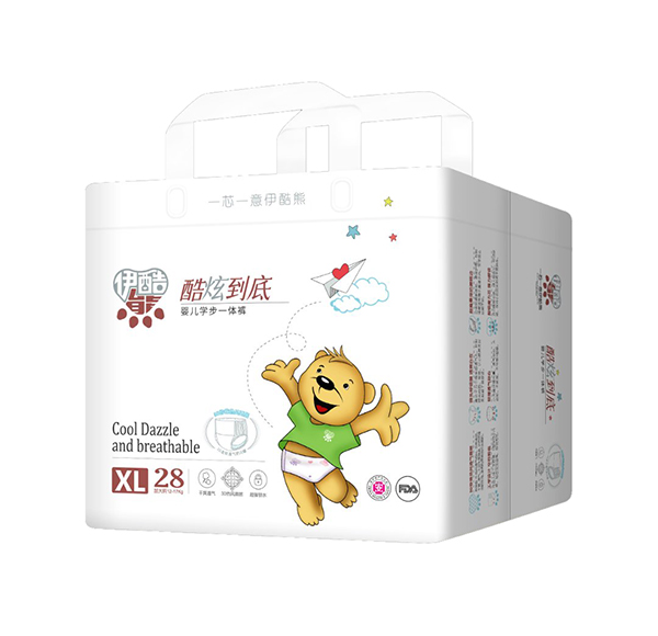 伊酷熊嬰兒學步一體褲XL28