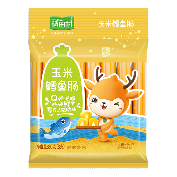 稻田村玉米鱈魚腸袋裝