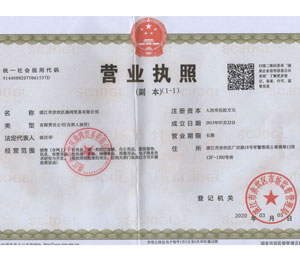 營業(yè)執(zhí)照