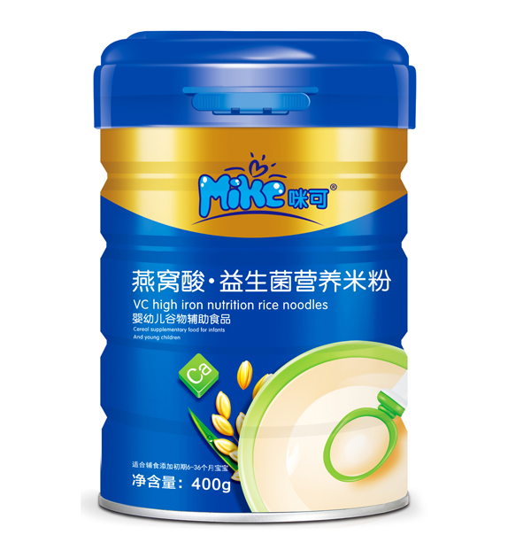 咪可燕窩酸益生菌營養米粉