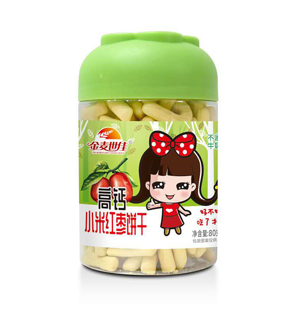 金麥世佳高鈣小米紅棗餅干