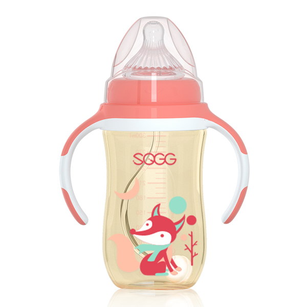 神氣果果PPSU奶瓶 新款粉色