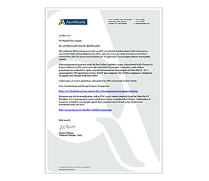 危害分析與關鍵控制點認證