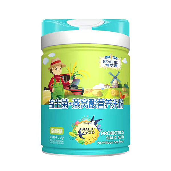 博爾慧益生菌+燕窩酸營養米粉 獼猴桃