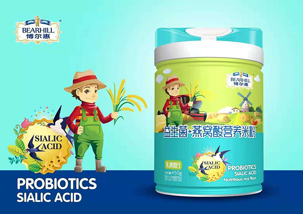 愽爾慧益生菌+燕窩酸營養米粉 乳清蛋白