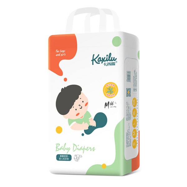 卡茜露茶香寶寶嬰兒紙尿褲M66
