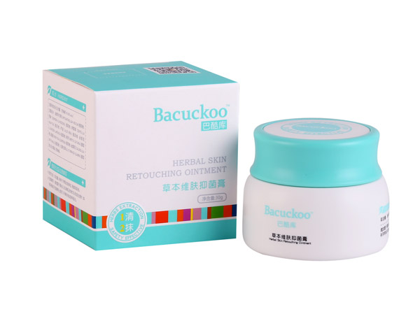 巴酷庫草本維膚抑菌膏