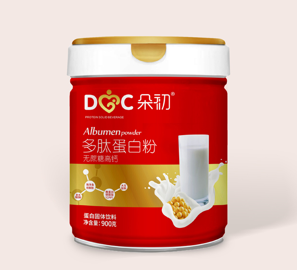 朵初無蔗糖高鈣多肽蛋白粉