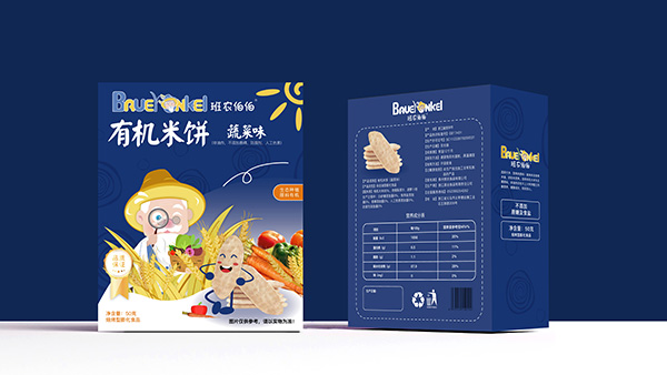 班農伯伯有機米餅 蔬菜味