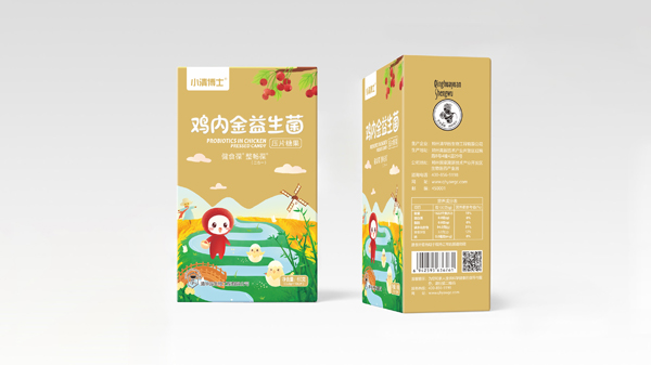 小清博士雞內金益生菌壓片糖果