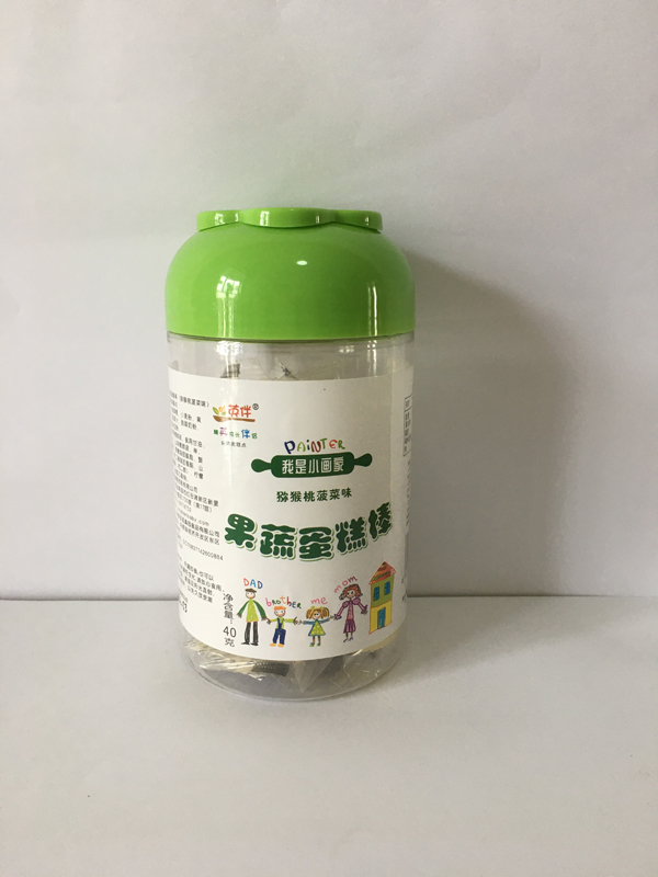 英伴果蔬蛋糕棒獼猴桃菠菜味