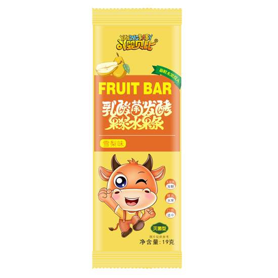 吖嬰貝比乳酸菌發酵水果條-雪梨味