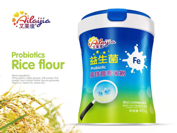 艾萊佳益生菌高鐵營養米粉