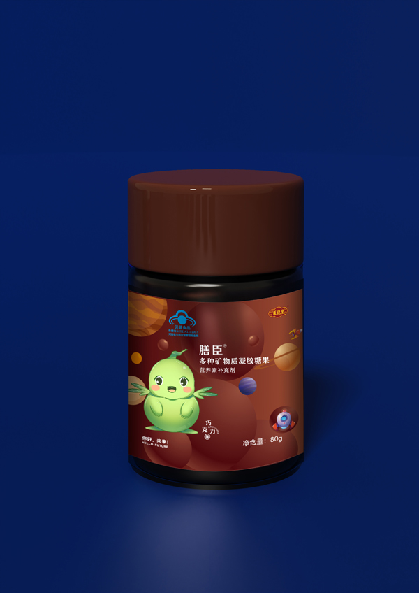 醫說堂膳臣多種礦物質凝膠糖果 80克