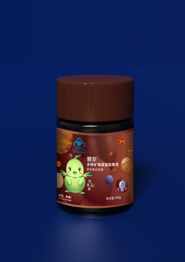 醫說堂膳臣多種礦物質凝膠糖果 240克