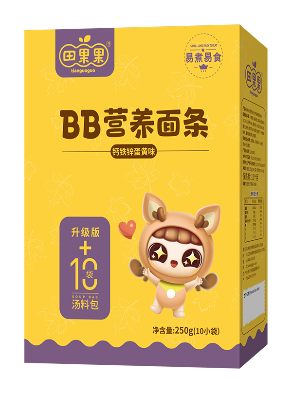 田果果BB營養面 鈣鐵鋅蛋黃