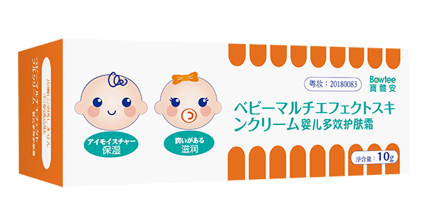 寶體安嬰兒多效護膚霜1