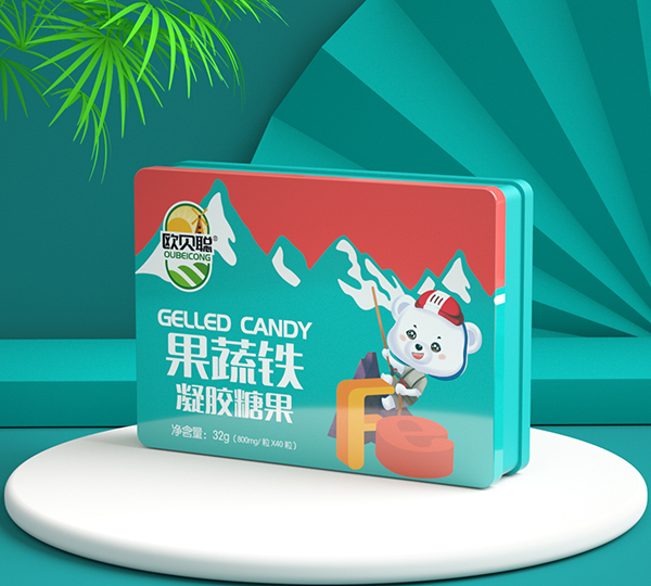 歐貝聰凝膠糖果 果蔬鐵