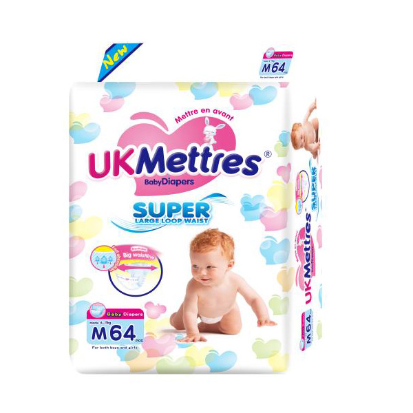 UKMETTRES紙尿褲M64