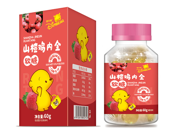 迪米熊山楂雞內金軟糖