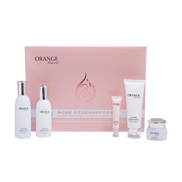 貝橙燕窩深層滋養修護五件套